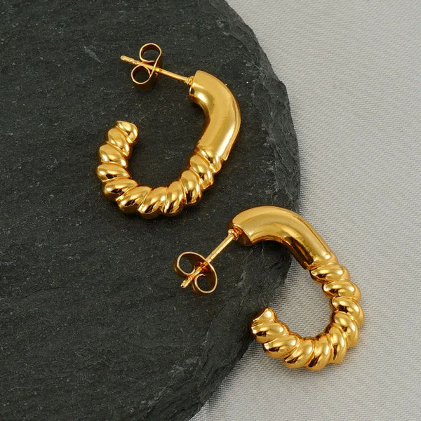 Antila Hoops 18K Gold Plated