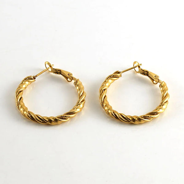Milla Hoops 18K Gold