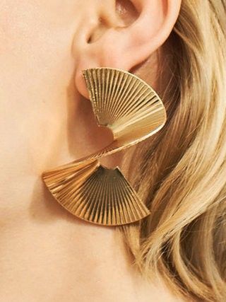 Brass Big Earrings for Treny Look for womens and Girls - Aviksha Creations