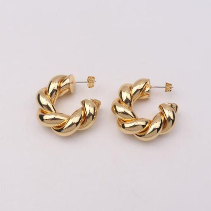 Silver & Gold Hoops Combo