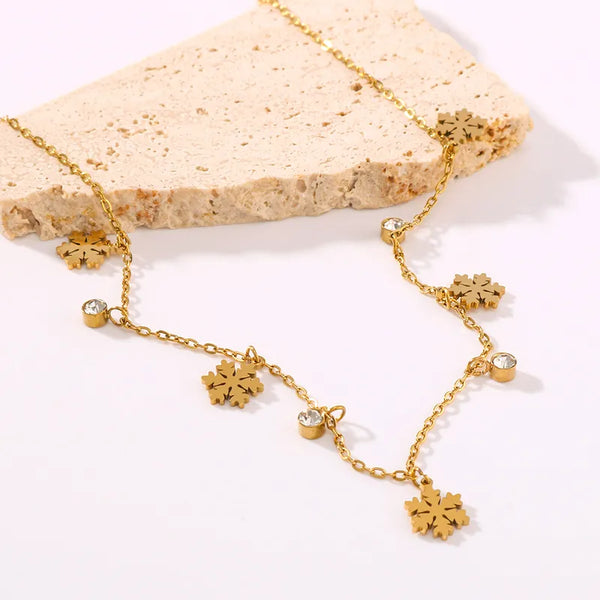 Charm Necklace 18K Gold