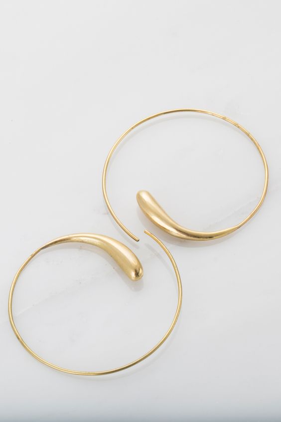 Stainless Steel Anti Tanish Round Hoops