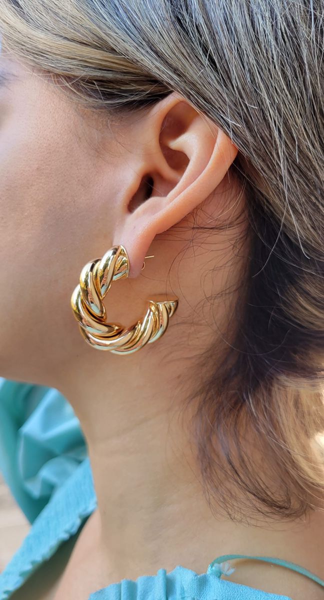 Silver & Gold Hoops Combo