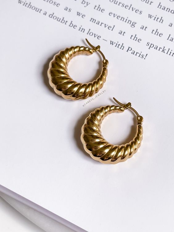 Zenith Hoops 18K Gold