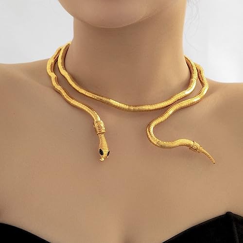 Snack Kada can be Wear as Necklace Gold