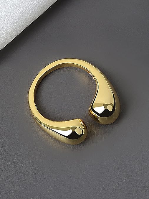 Anti Tanished Stailess steel Adjustable Rings