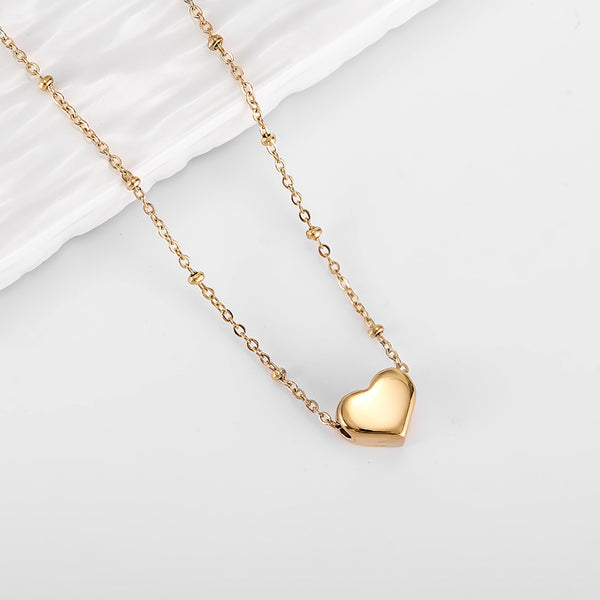 Dewdrop Heart 18K Gold