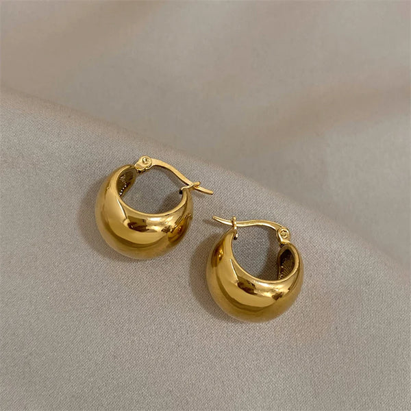 Lush Hoops 18K Gold