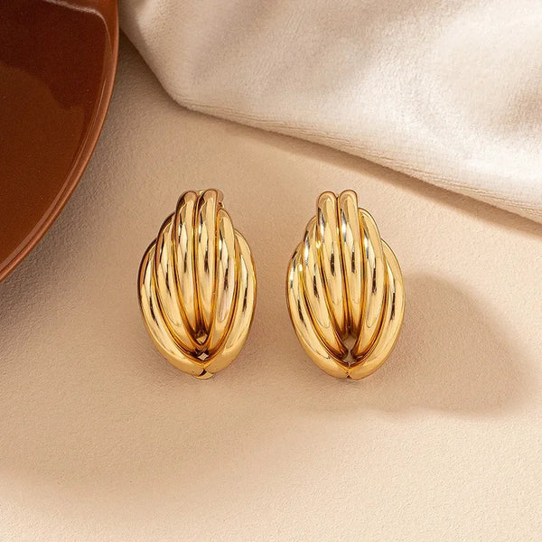 Bliss Studs 18K Gold