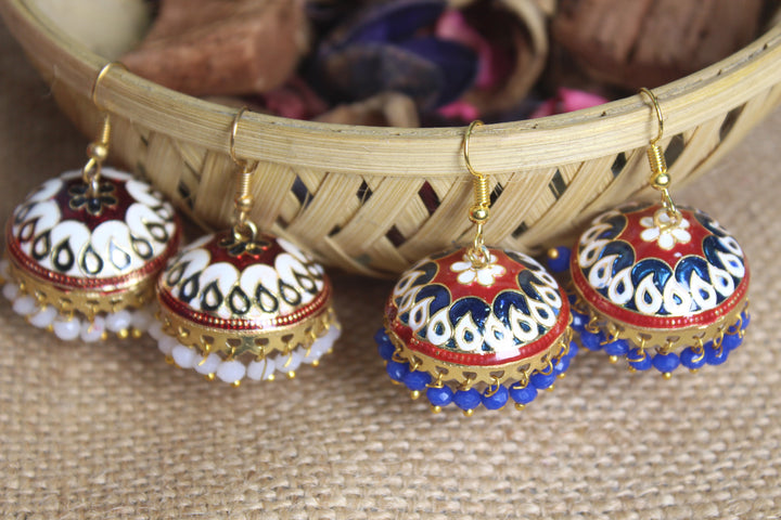 Set of 2 Jhumki Ethnic Jhumkas for Womens and Girls - Aviksha Creations