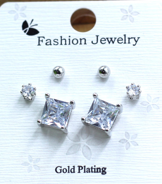 Card AD 3 Set of Earrings - Aviksha Creations