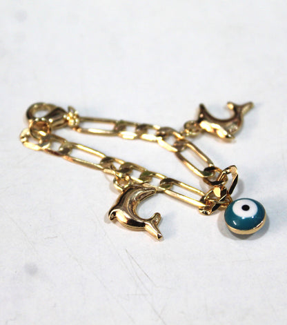 Brass Gold Plated Charms for Your Watch