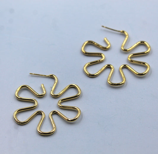 Anti tanish Floral Earrings