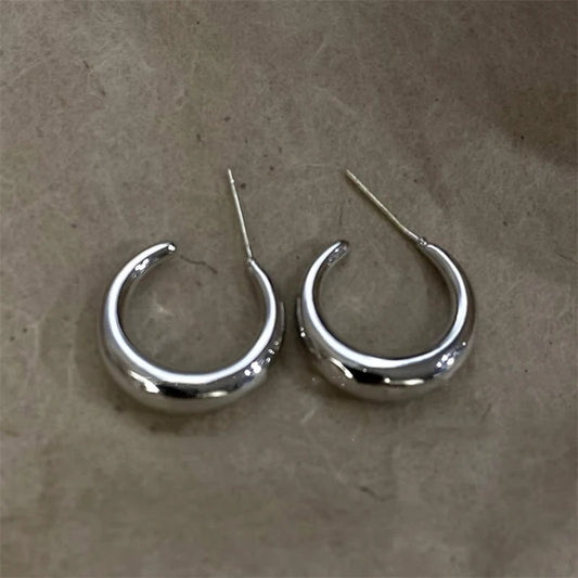 Silver Hoop Earring for Womens and Girls