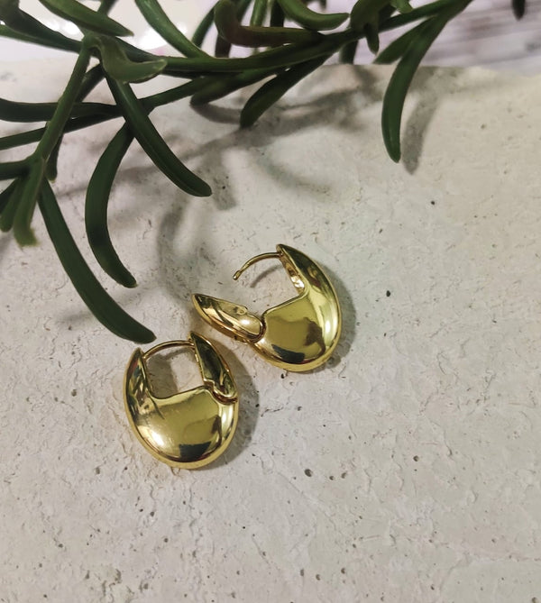Tranquil Hoops Gold Plated 2 Cm