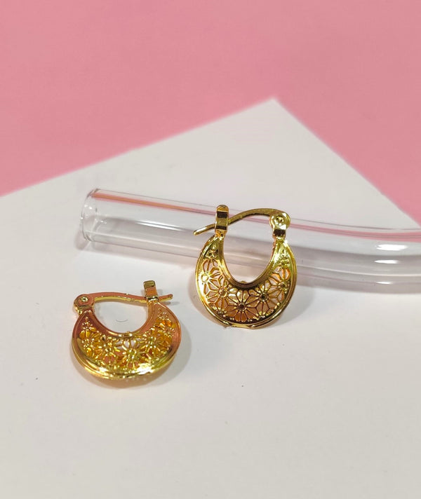 Opulent Hoops 18K Gold