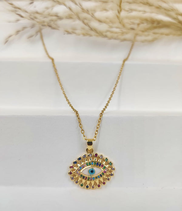 Evil Eye 18K Gold