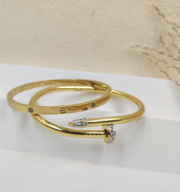 Combo Set Bracelet 18 K Gold