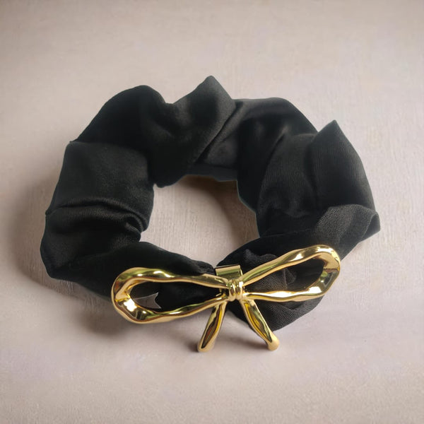 Bow Scruncies 18K Gold