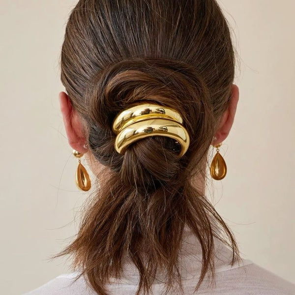 Melona Hair Tie 18K Gold