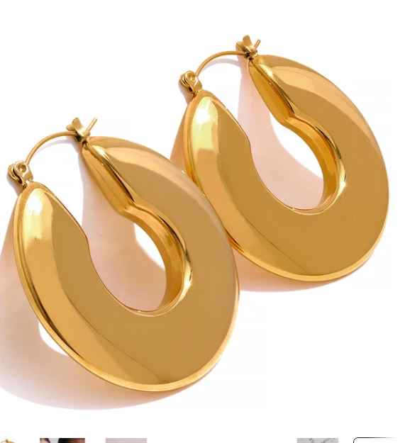 Anti Tanish Hoop Earrings For Womens and Girls - Aviksha Creations