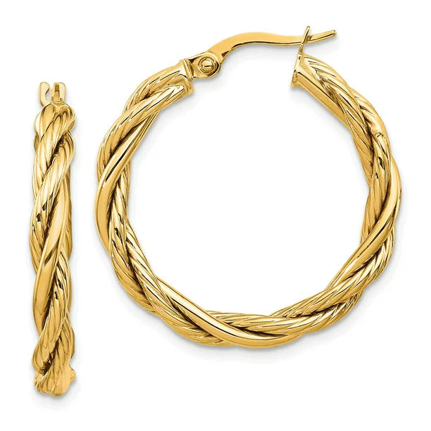 Anti Tanish Hoop Earring Gold Plated