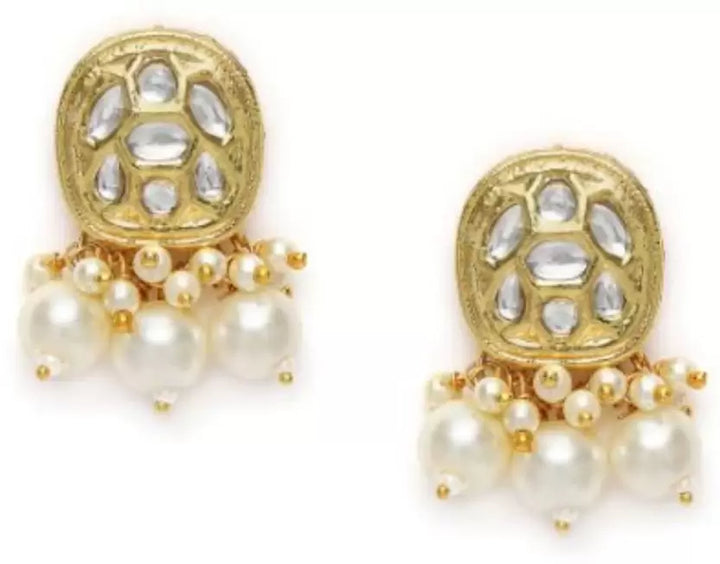 Kundan Studded Earring for Womens and Girls - Aviksha Creations