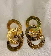 Gold Plated Dangler Earring for womens and Girls - Aviksha Creations