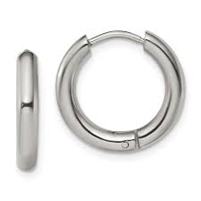 Stainless Steel Hoop for Daily Wear - Aviksha Creations