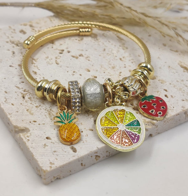 Anti Tarnished Charm Bracelet