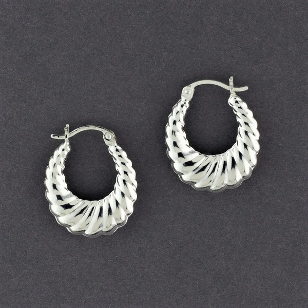 Silver Anti Tanish Plated Earrings